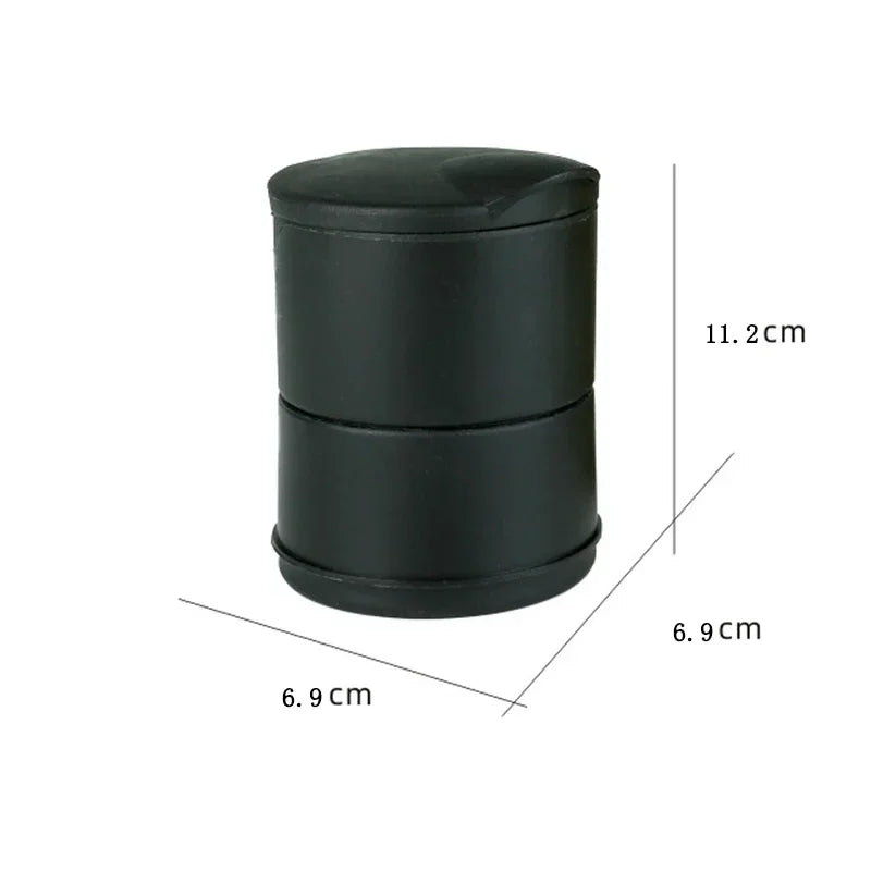 Car LED Ashtray Garbage Container