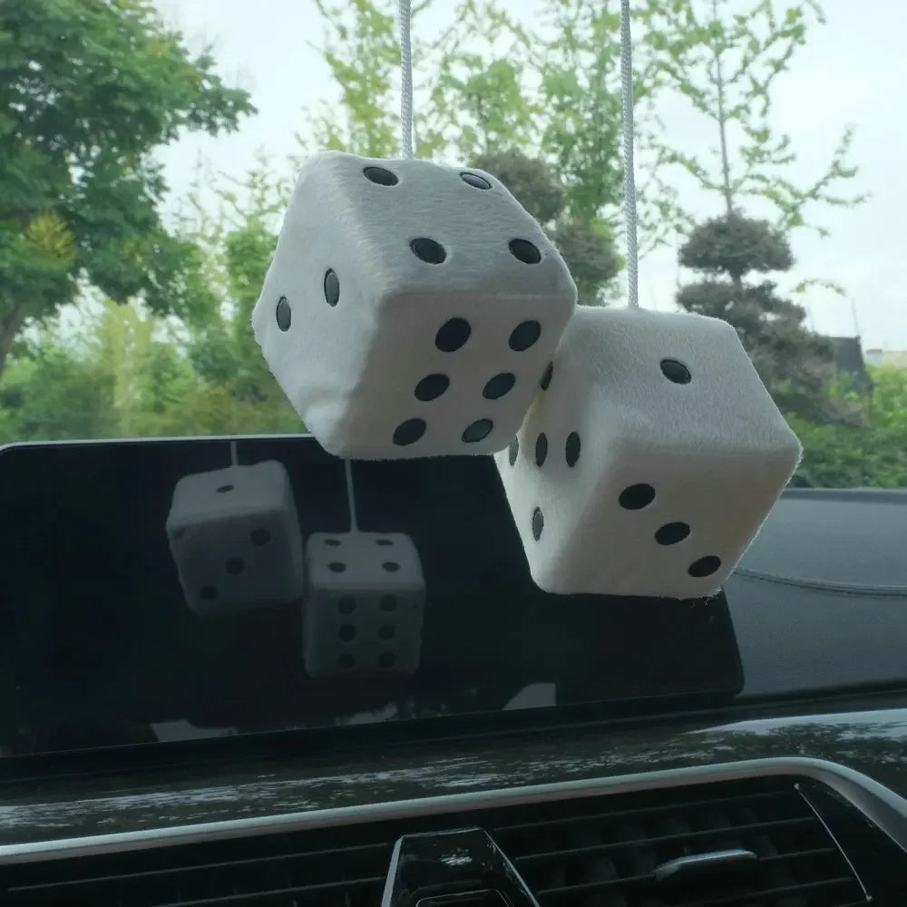 2PCS Fuzzy Dice