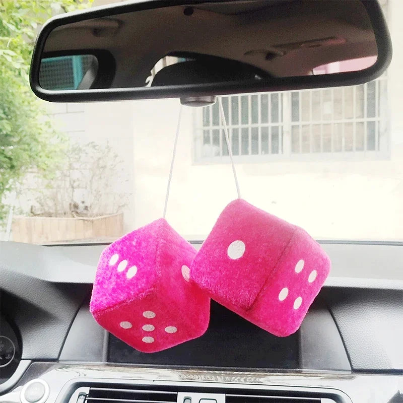 2PCS Fuzzy Dice