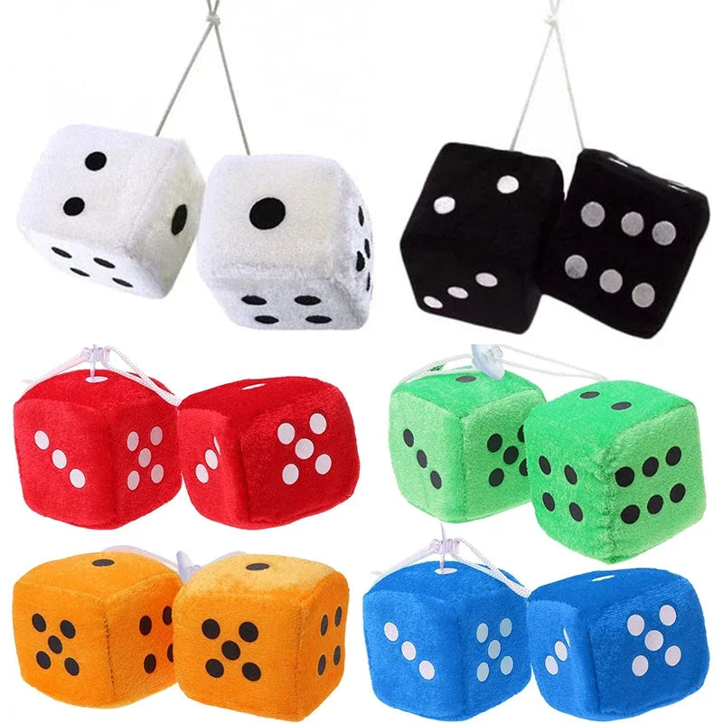 2PCS Fuzzy Dice