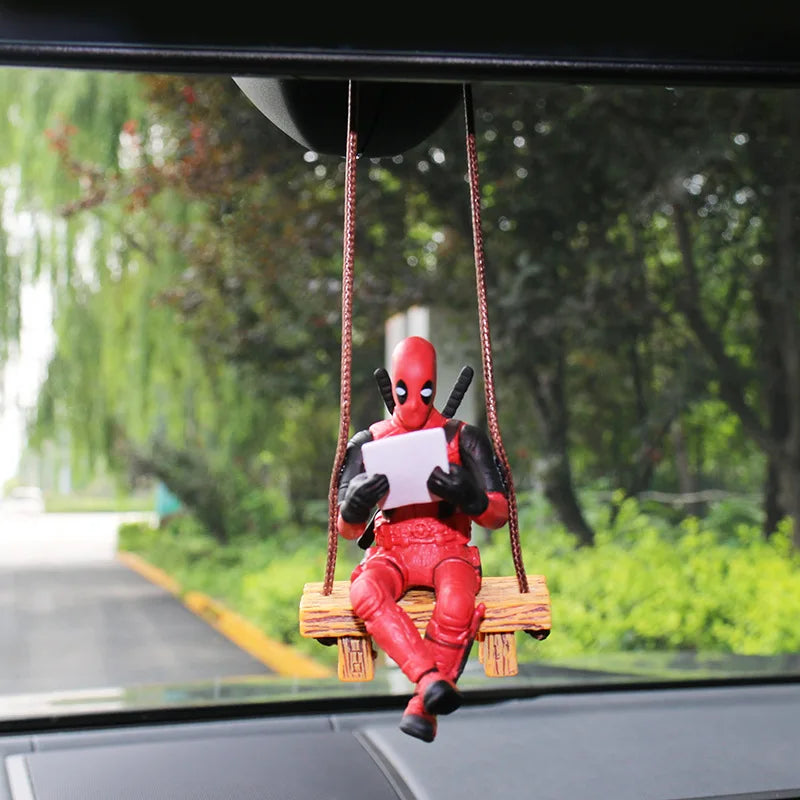 Deadpool Rear-View Mirror Decoration