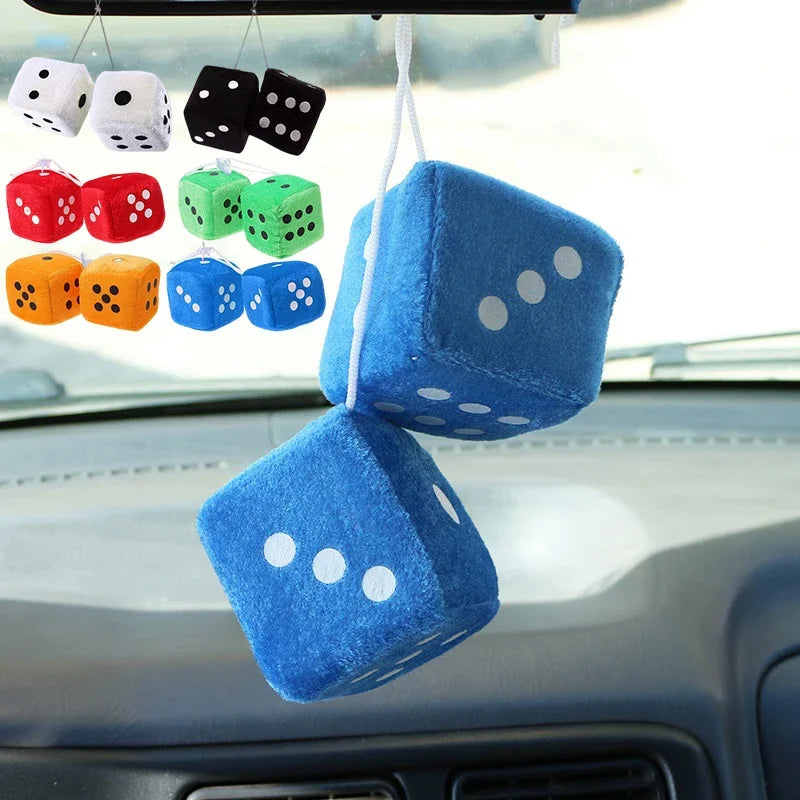2PCS Fuzzy Dice