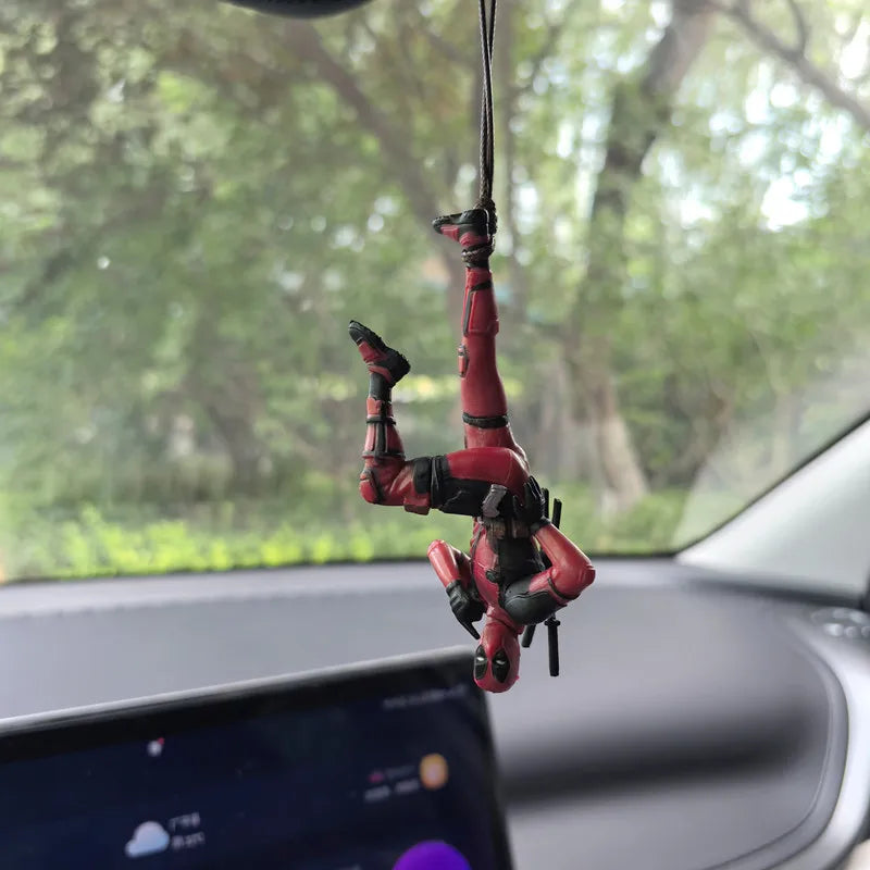 Deadpool Rear-View Mirror Decoration